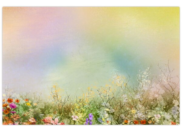 Slika - Slikana livada 2 (90x60 cm)