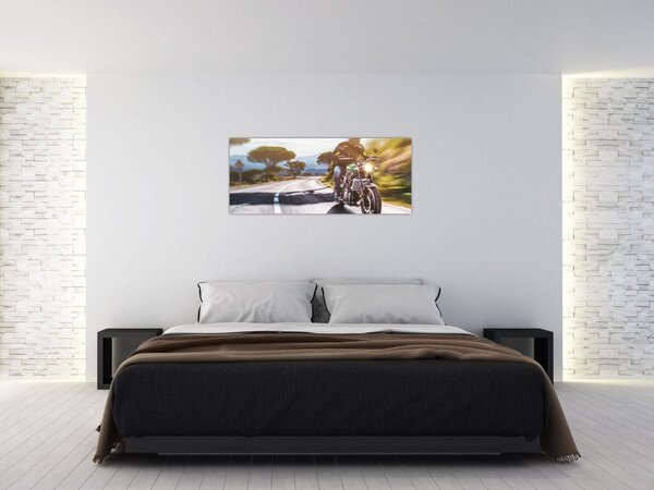 Slika - Biker (120x50 cm)