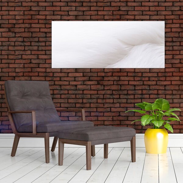Slika - Bijelo pero (120x50 cm)