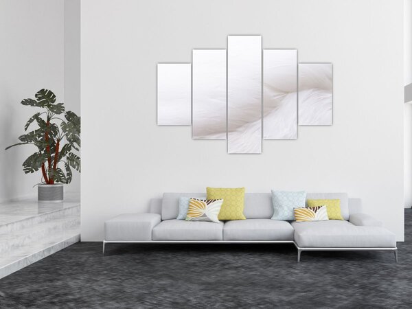 Slika - Bijelo pero (150x105 cm)