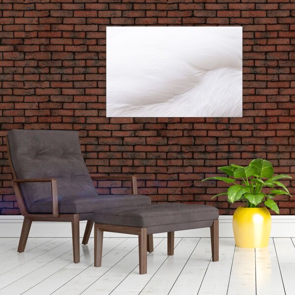 Slika - Bijelo pero (90x60 cm)