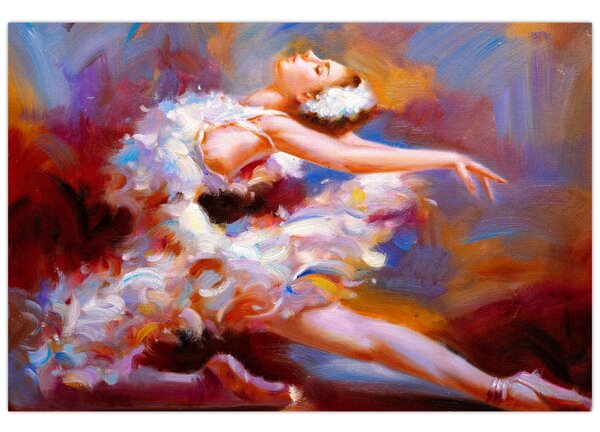 Slika - Balerina, slikano (90x60 cm)
