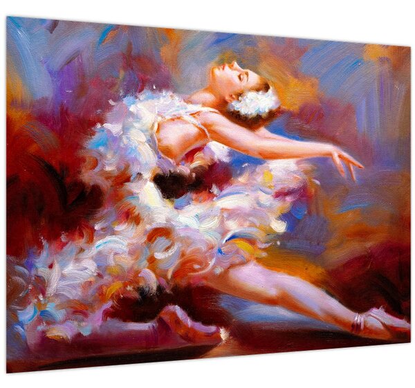 Slika - Balerina, slikano (70x50 cm)
