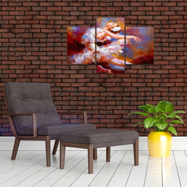 Slika - Balerina, slikano (90x60 cm)