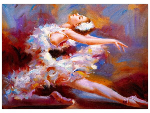 Slika - Balerina, slikano (70x50 cm)