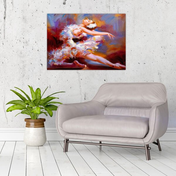 Slika - Balerina, slikano (70x50 cm)