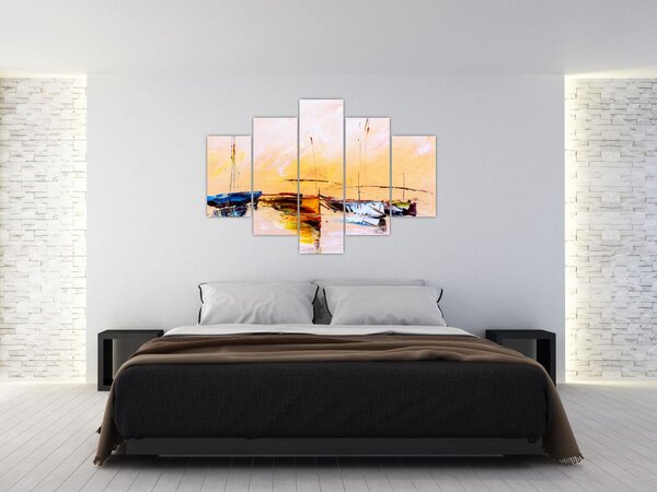 Slika - Slikani brodovi (150x105 cm)