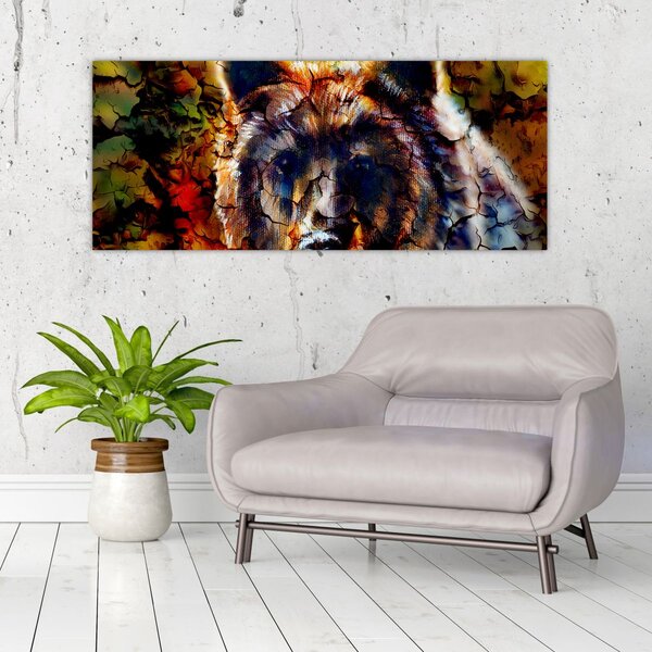 Slika - Slikani medvjed (120x50 cm)