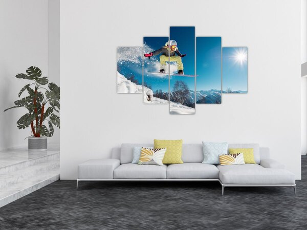 Slika - Snowboarder (150x105 cm)