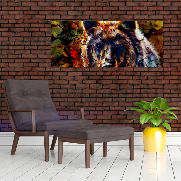 Slika - Slikani medvjed (120x50 cm)