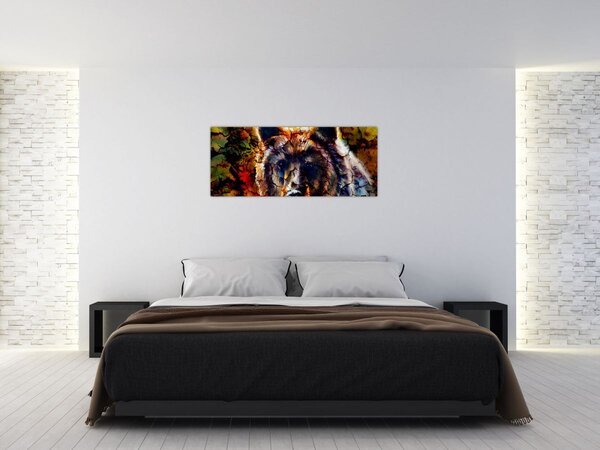 Slika - Slikani medvjed (120x50 cm)