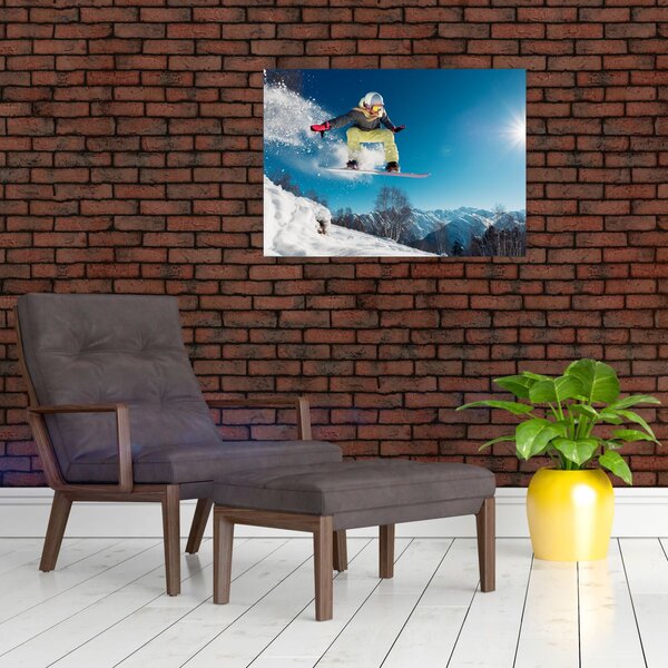 Slika - Snowboarder (70x50 cm)
