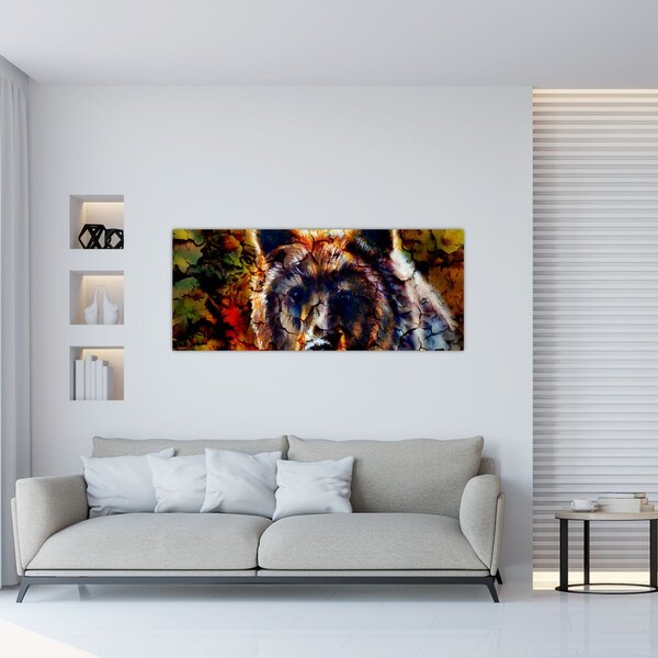 Slika - Slikani medvjed (120x50 cm)