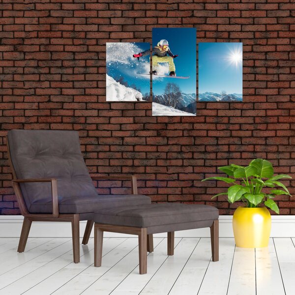 Slika - Snowboarder (90x60 cm)
