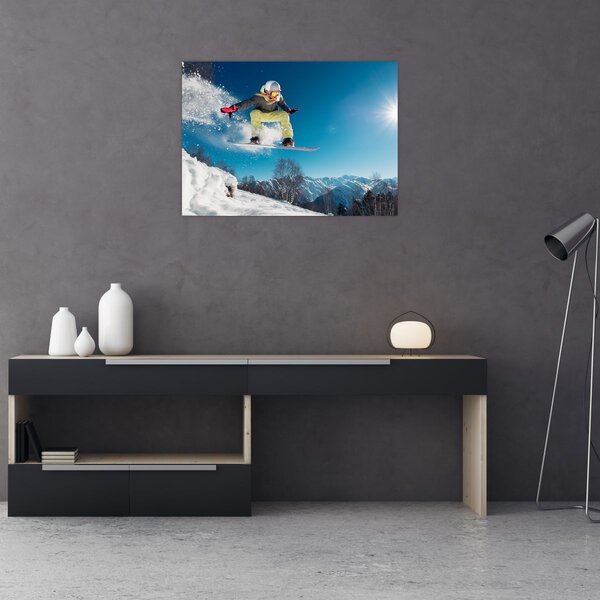 Slika - Snowboarder (70x50 cm)