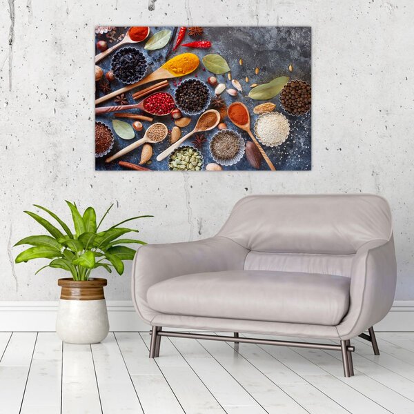 Slika - Začini (90x60 cm)