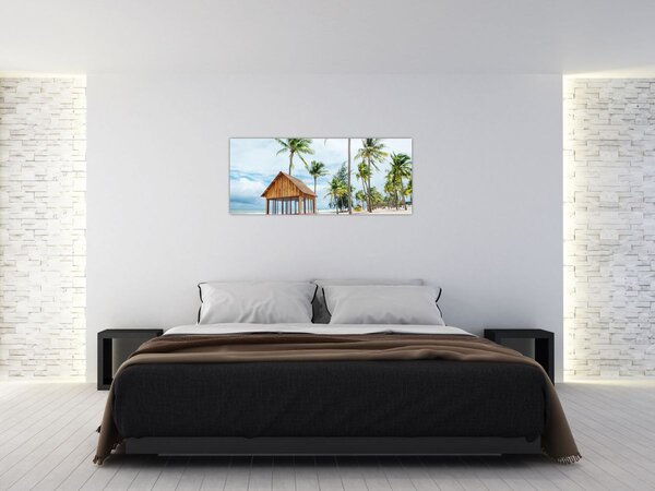 Slika - Plaža (120x50 cm)