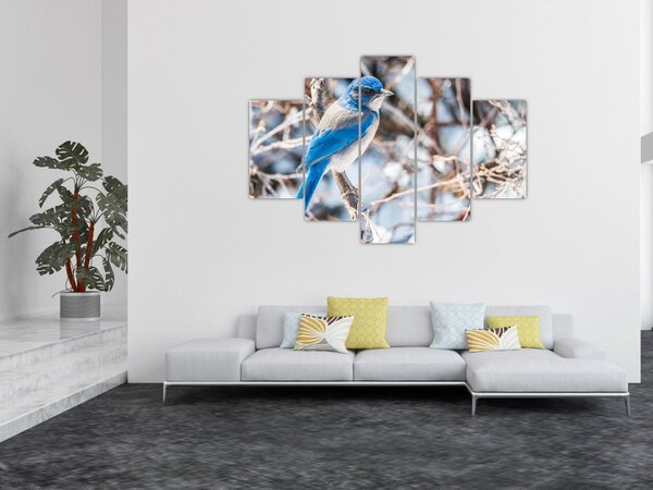 Slika - Zimska ptica (150x105 cm)