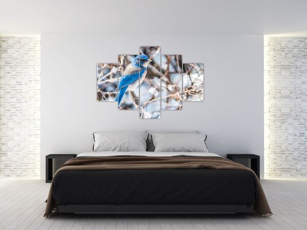 Slika - Zimska ptica (150x105 cm)