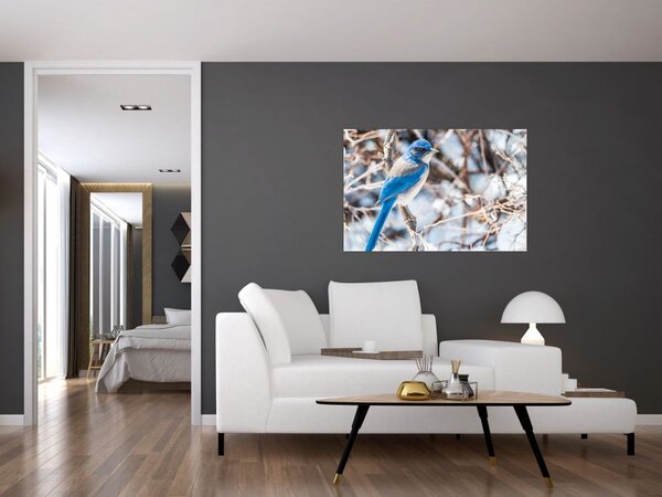 Slika - Zimska ptica (90x60 cm)