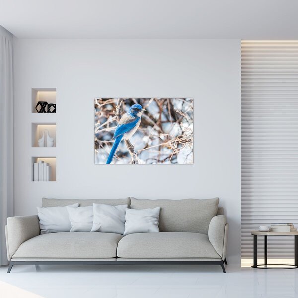 Slika - Zimska ptica (90x60 cm)