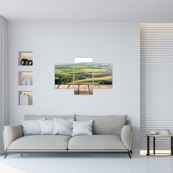 Slika - Pogled na krajolik (90x60 cm)