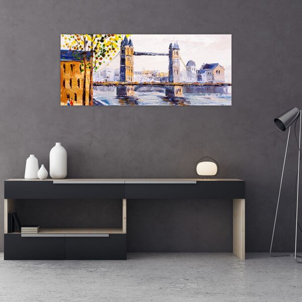 Slika - Slikani grad (120x50 cm)