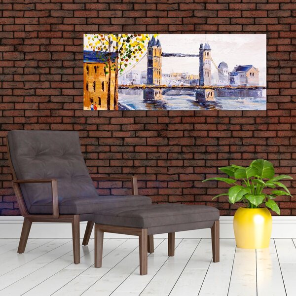 Slika - Slikani grad (120x50 cm)
