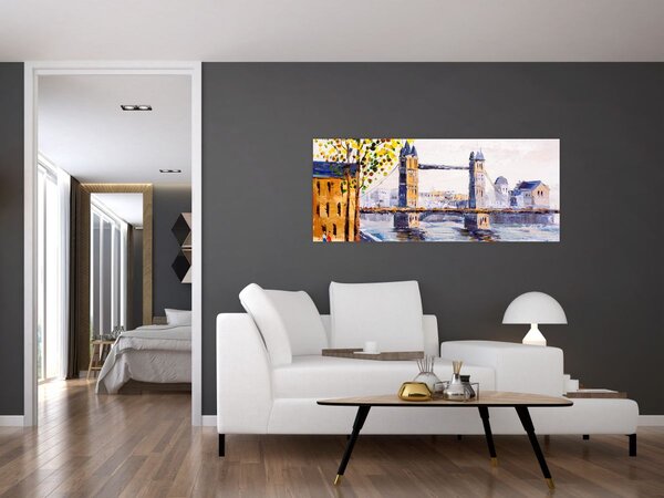 Slika - Slikani grad (120x50 cm)