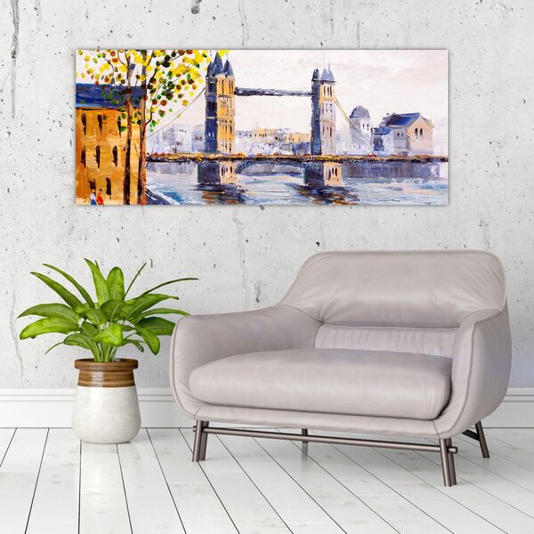 Slika - Slikani grad (120x50 cm)