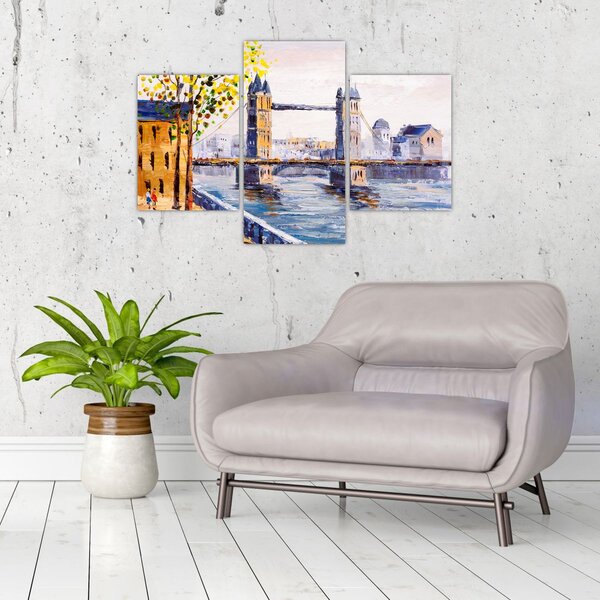 Slika - Slikani grad (90x60 cm)