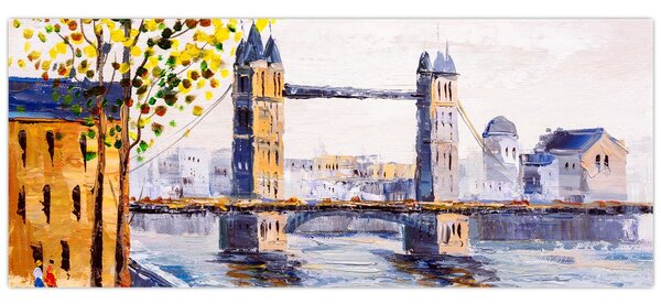 Slika - Slikani grad (120x50 cm)