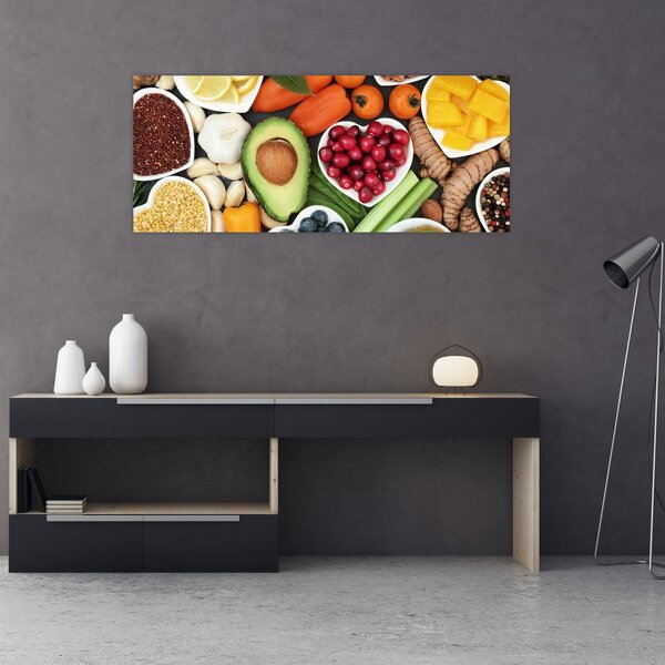 Slika - Zdrava hrana (120x50 cm)