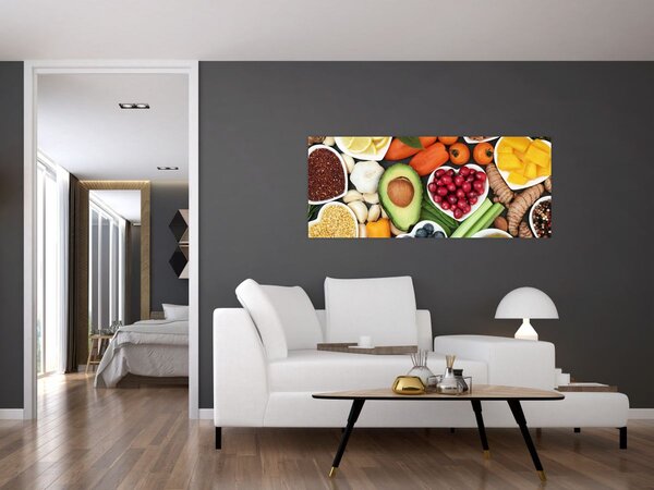 Slika - Zdrava hrana (120x50 cm)