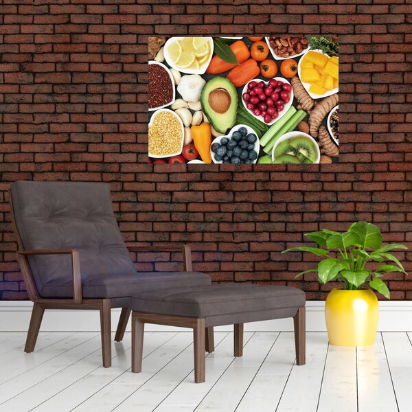 Slika - Zdrava hrana (90x60 cm)