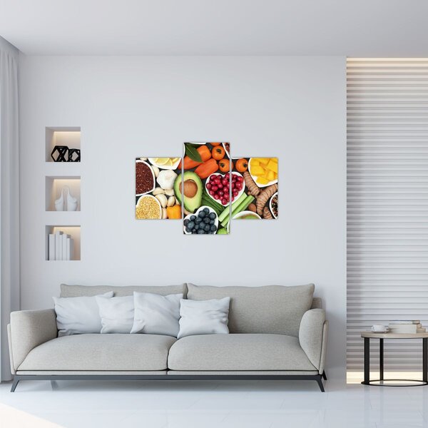 Slika - Zdrava hrana (90x60 cm)