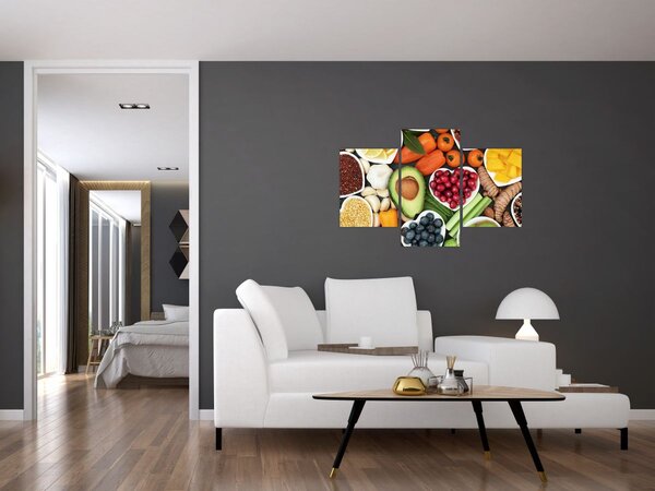 Slika - Zdrava hrana (90x60 cm)