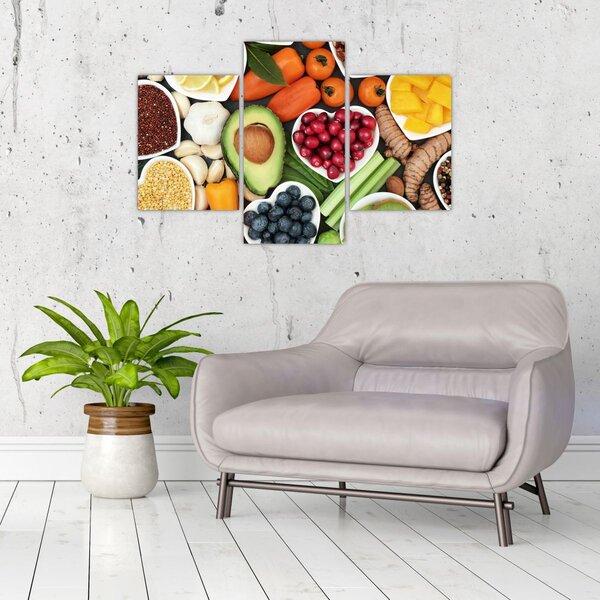Slika - Zdrava hrana (90x60 cm)