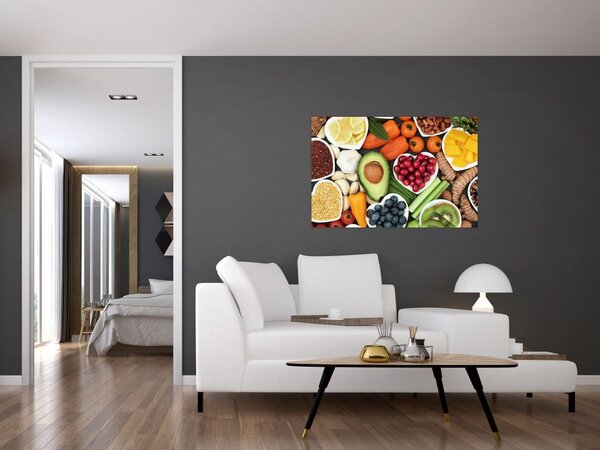 Slika - Zdrava hrana (90x60 cm)