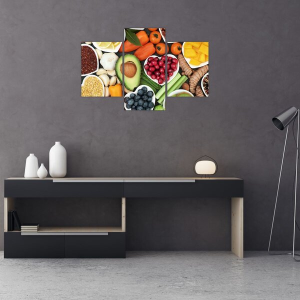 Slika - Zdrava hrana (90x60 cm)
