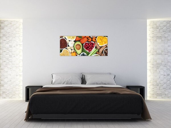 Slika - Zdrava hrana (120x50 cm)
