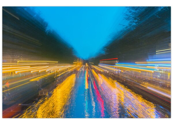 Slika - Slikana apstrakcija (90x60 cm)