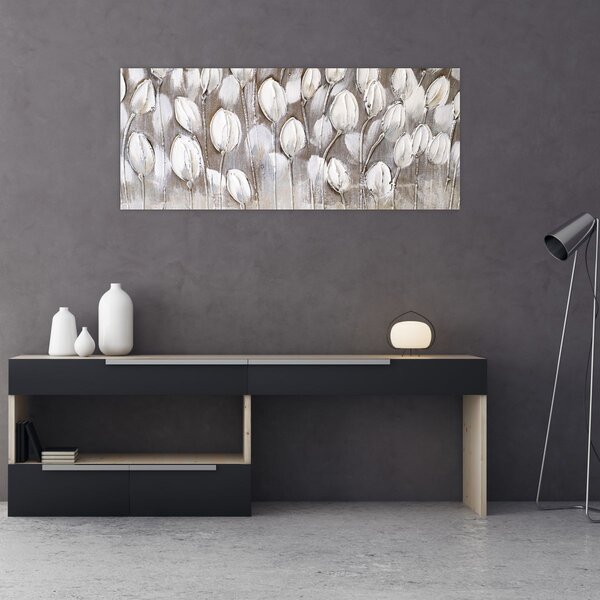 Slika - Strukturirani tulipani (120x50 cm)