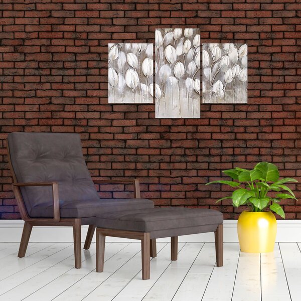 Slika - Strukturirani tulipani (90x60 cm)