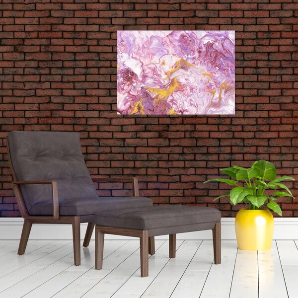Slika - Ružičasta apstrakcija (70x50 cm)