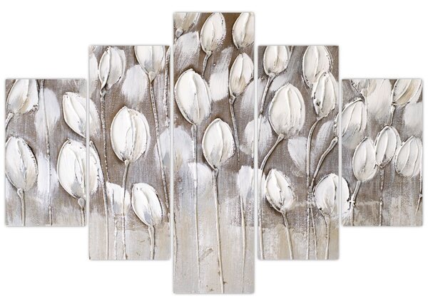Slika - Strukturirani tulipani (150x105 cm)