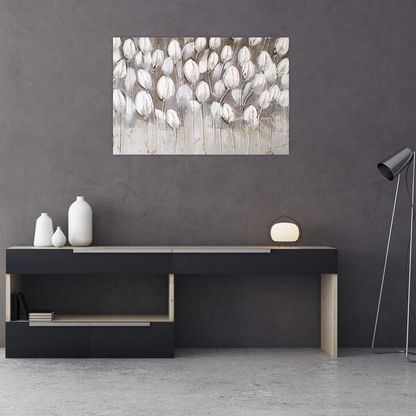 Slika - Strukturirani tulipani (90x60 cm)