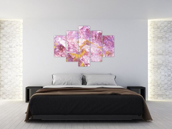 Slika - Ružičasta apstrakcija (150x105 cm)