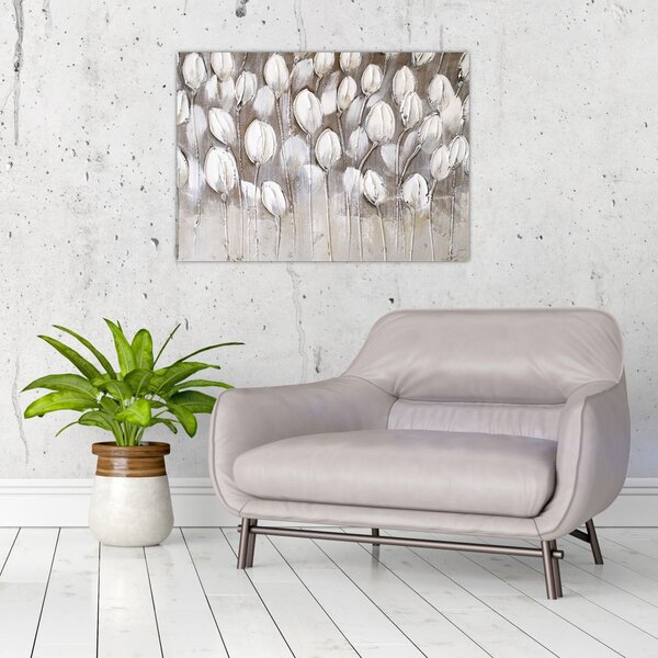 Slika - Strukturirani tulipani (70x50 cm)