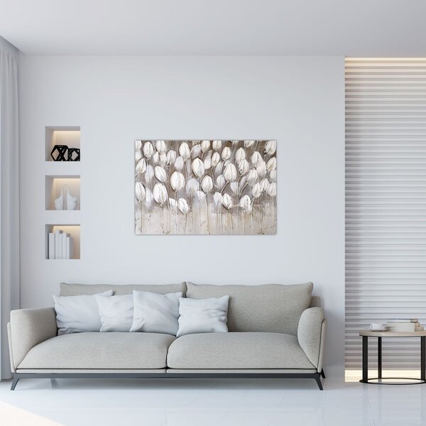 Slika - Strukturirani tulipani (90x60 cm)